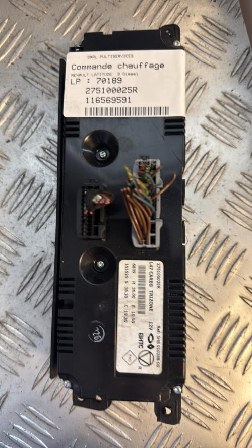 Commande chauffage RENAULT LATITUDE Diesel - Image 3