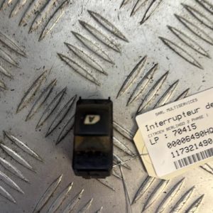 Interrupteur de leve vitre avant gauche CITROEN BERLINGO 2 PHASE 1 Diesel - Image 1