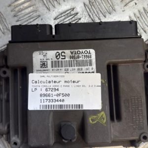 Calculateur moteur TOYOTA COROLLA VERSO 2 PHASE 1 Diesel - Image 1