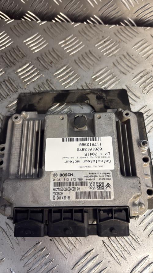 Calculateur moteur CITROEN BERLINGO 2 PHASE 1 Diesel - Image 3