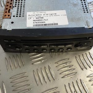 Autoradio d'origine PEUGEOT 307 PHASE 1 BREAK Diesel - Image 1