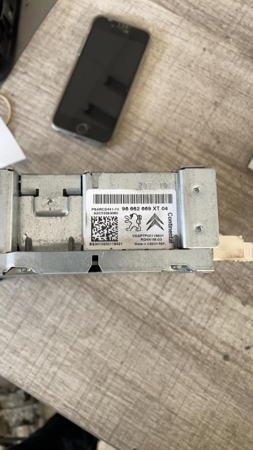Autoradio d'origine PEUGEOT 207 PHASE 2 Diesel - Image 2