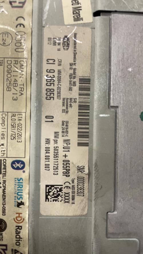 Autoradio d'origine BMW SERIE 3 F30 PHASE 1 Diesel - Image 1