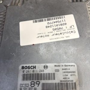Calculateur moteur PEUGEOT 307 PHASE 1 BREAK Diesel - Image 1