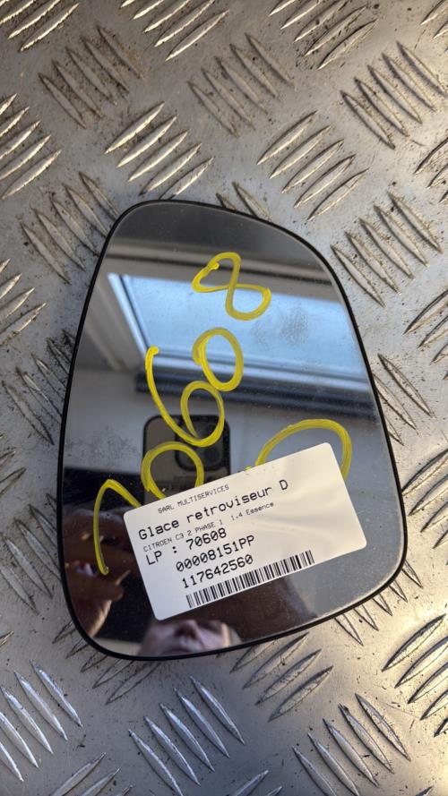 Glace retroviseur droit CITROEN C3 2 PHASE 1 Essence - Image 1