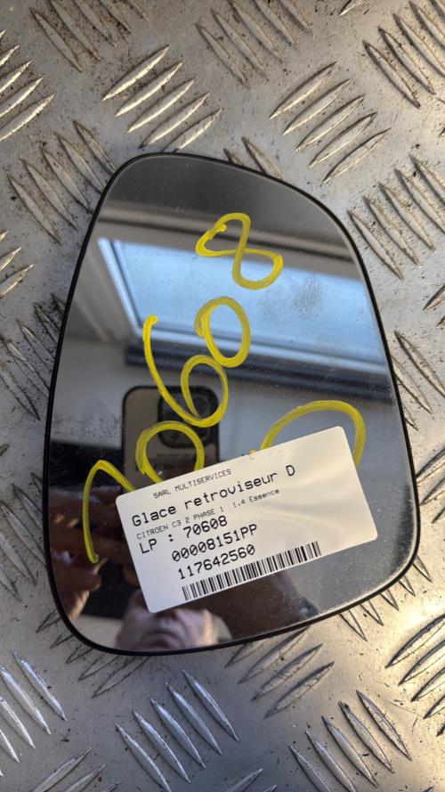 Glace retroviseur droit CITROEN C3 2 PHASE 1 Essence - Image 2