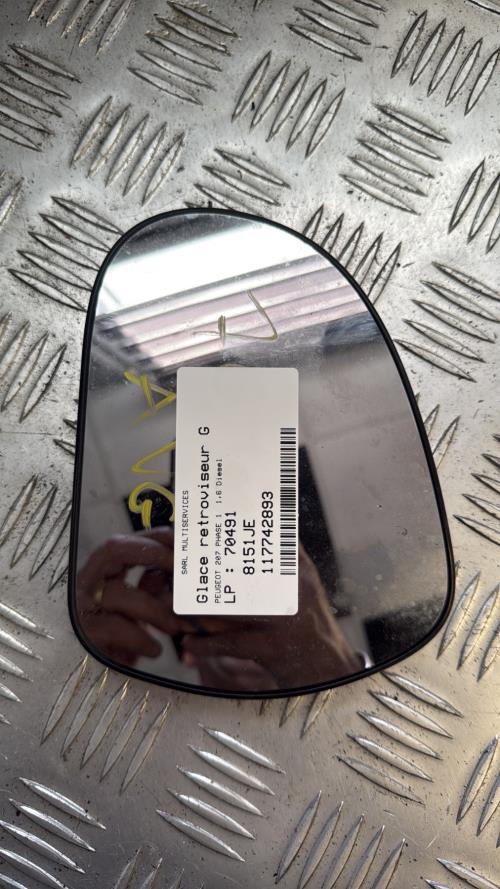 Glace retroviseur gauche PEUGEOT 207 PHASE 1 Diesel - Image 1