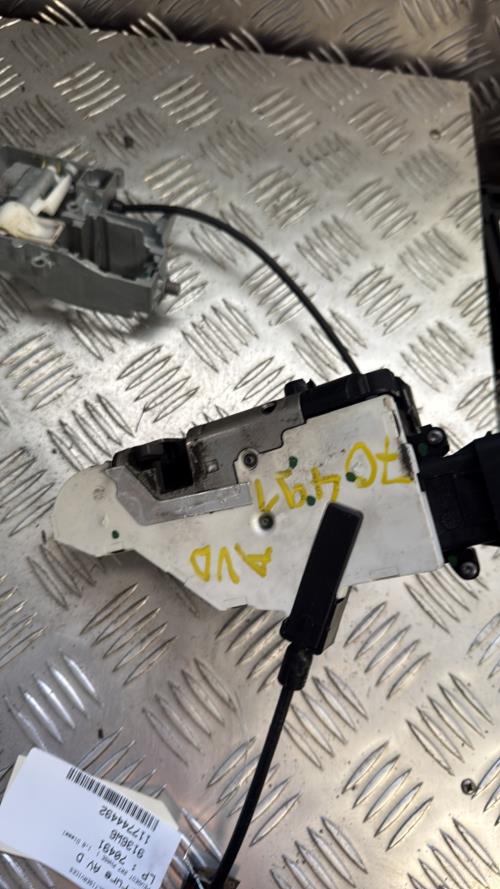 Serrure avant droit PEUGEOT 207 PHASE 1 Diesel - Image 2