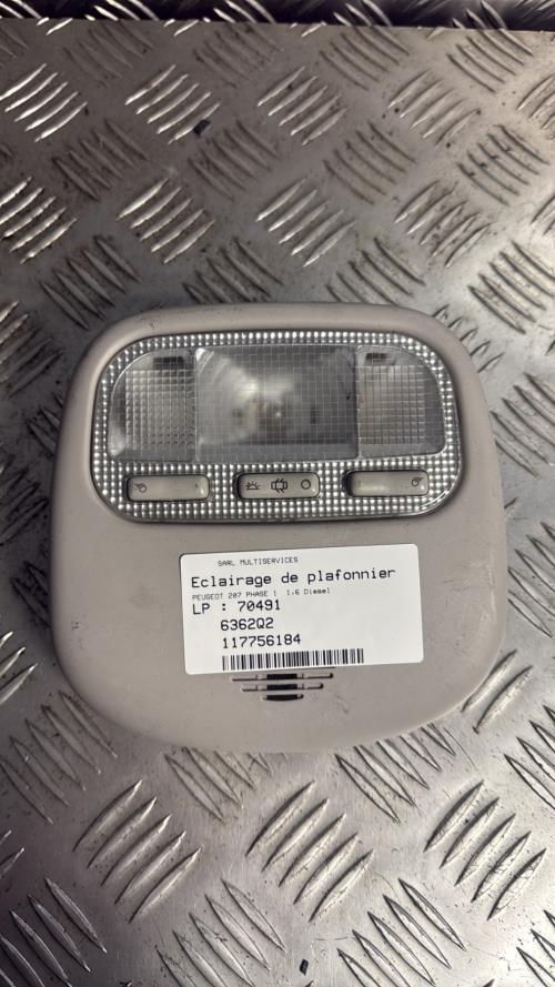 Eclairage de plafonnier PEUGEOT 207 PHASE 1 Diesel - Image 1