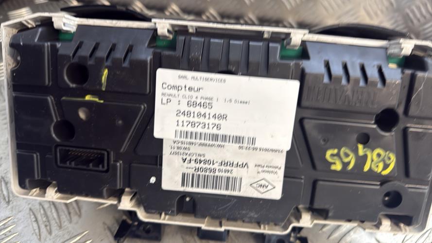 Compteur RENAULT CLIO 4 PHASE 1 Diesel - Image 3