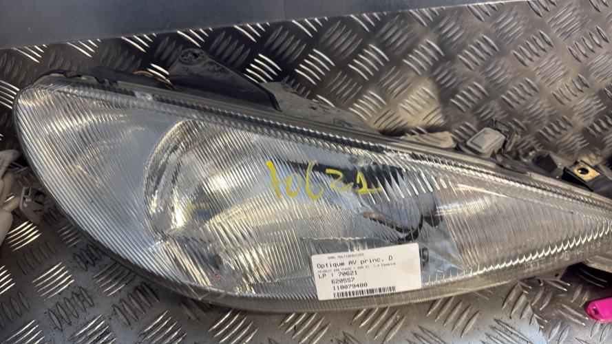 Optique avant principal droit (feux)(phare) PEUGEOT 206 PHASE 1 Essence - Image 1