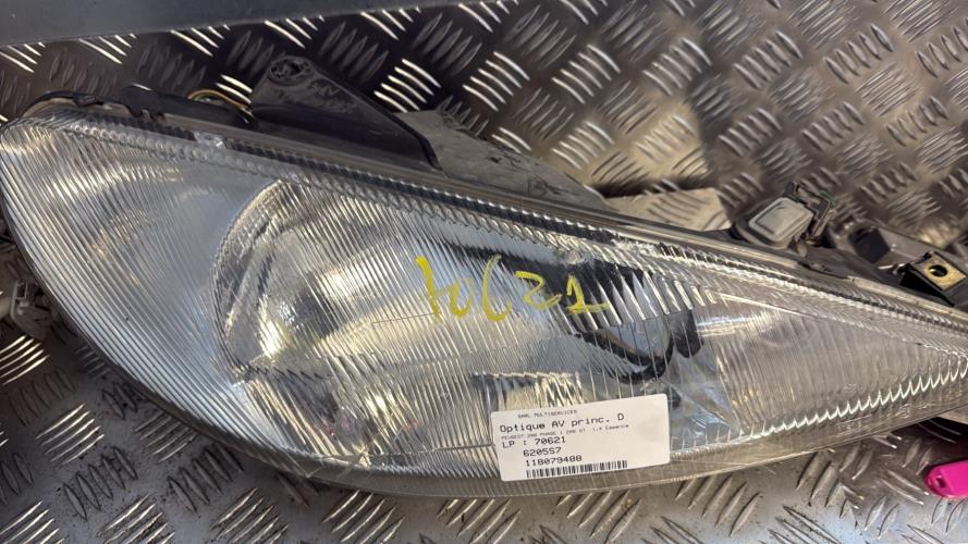 Optique avant principal droit (feux)(phare) PEUGEOT 206 PHASE 1 Essence - Image 3