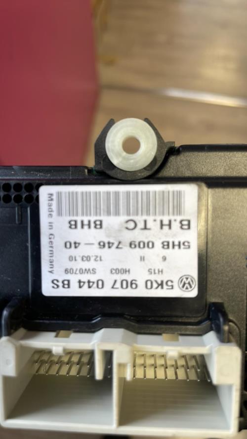 Commande chauffage VOLKSWAGEN GOLF 6 Diesel - Image 1