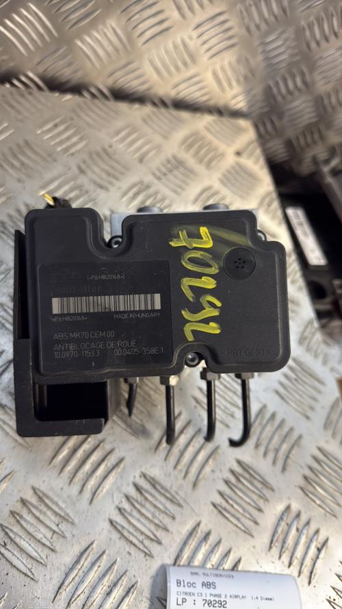 Bloc ABS (freins anti-blocage) CITROEN C3 1 PHASE 2 Diesel - Image 3