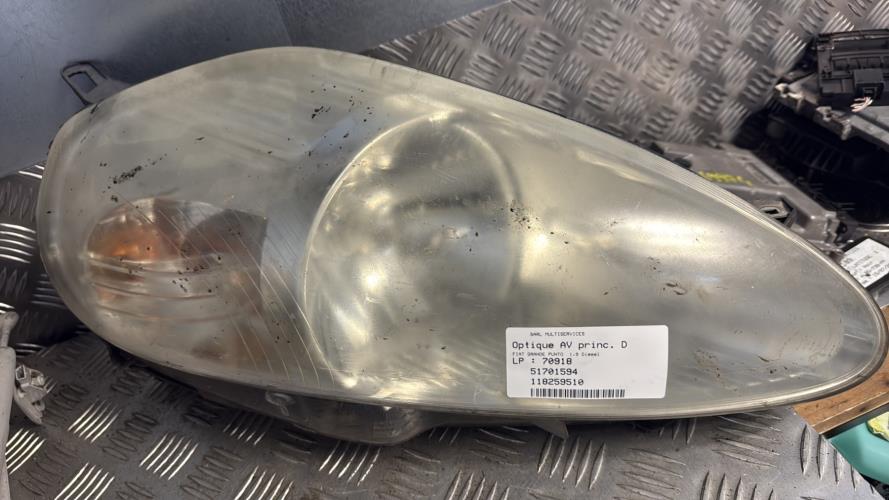 Optique avant principal droit (feux)(phare) FIAT GRANDE PUNTO Diesel - Image 3