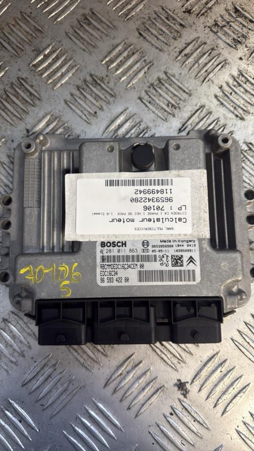 Calculateur moteur CITROEN C4 1 PHASE 1 Diesel - Image 1
