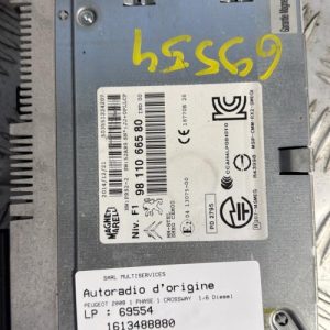 Autoradio d'origine PEUGEOT 2008 1 PHASE 1 Diesel - Image 1