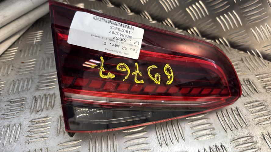 Feu arriere secondaire gauche (feux) VOLKSWAGEN GOLF 7 PHASE 2 Essence - Image 2