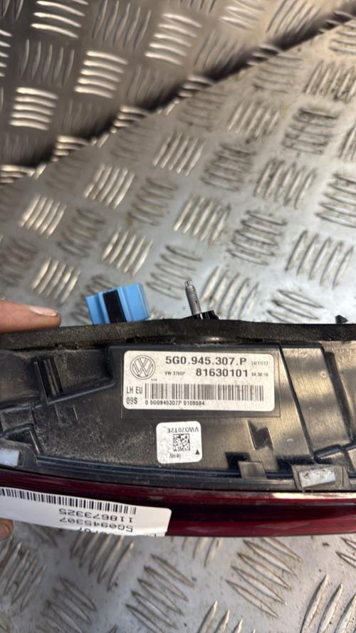 Feu arriere secondaire gauche (feux) VOLKSWAGEN GOLF 7 PHASE 2 Essence - Image 4