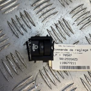 Commande de reglage hauteur de phare CITROEN C3 3 PHASE 1 Diesel - Image 1