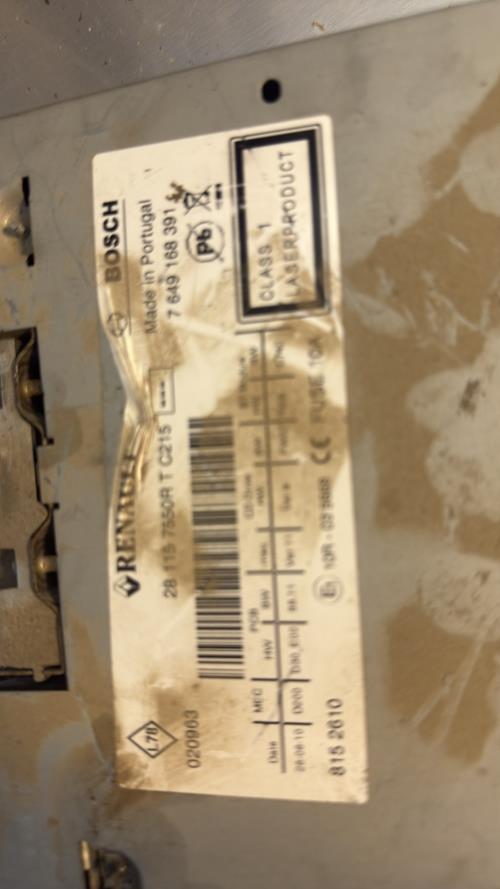 Autoradio d'origine RENAULT MEGANE 3 PHASE 1 Diesel - Image 3