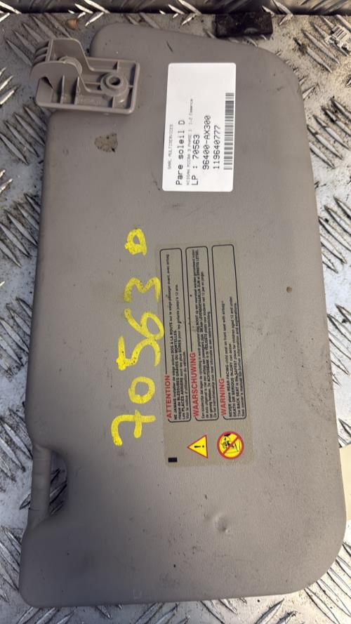 Pare soleil droit NISSAN MICRA 3 PHASE 1 Essence - Image 2