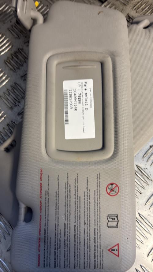 Pare soleil droit RENAULT LAGUNA 3 PHASE 3 BREAK Diesel - Image 2