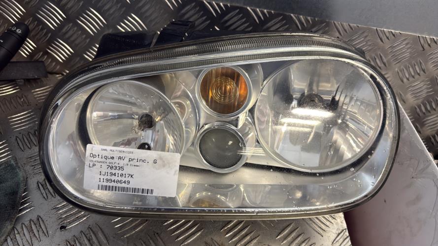 Optique avant principal gauche (feux)(phare) VOLKSWAGEN GOLF 4 Diesel - Image 3