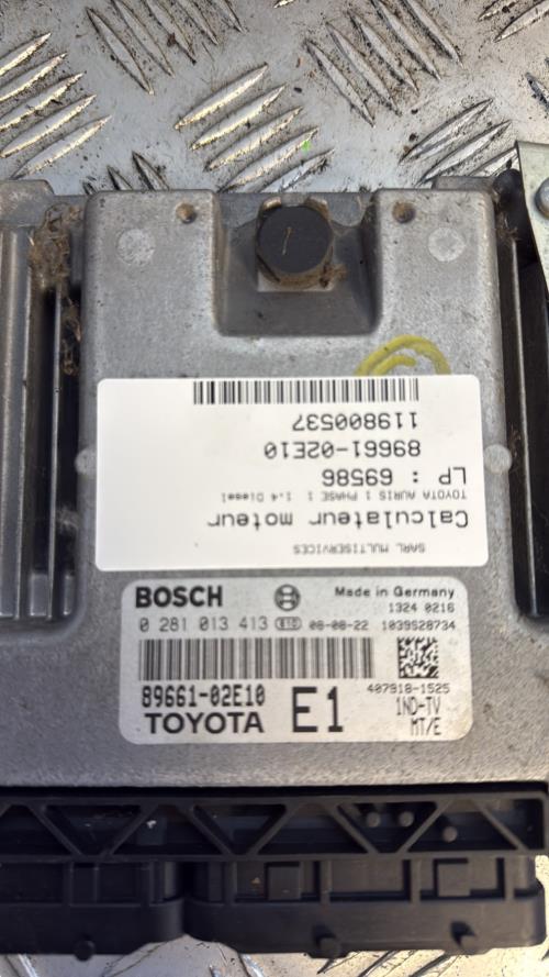 Calculateur moteur TOYOTA AURIS 1 PHASE 1 Diesel - Image 1
