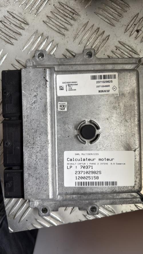 Calculateur moteur RENAULT CAPTUR 1 PHASE 2 Essence - Image 1