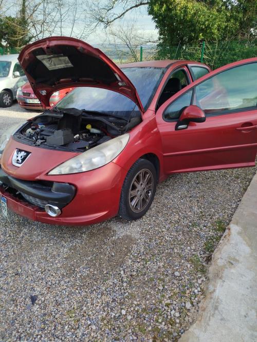 Com (Bloc Contacteur Tournant+Commodo Essuie Glace+Commodo Phare) PEUGEOT 207 PHASE 1 Diesel - Image 5