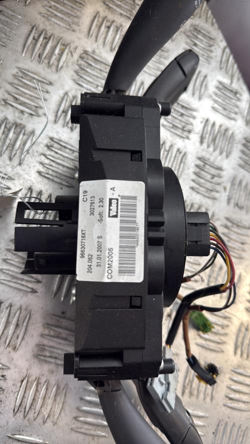 Com (Bloc Contacteur Tournant+Commodo Essuie Glace+Commodo Phare) PEUGEOT 207 PHASE 1 Diesel - Image 2