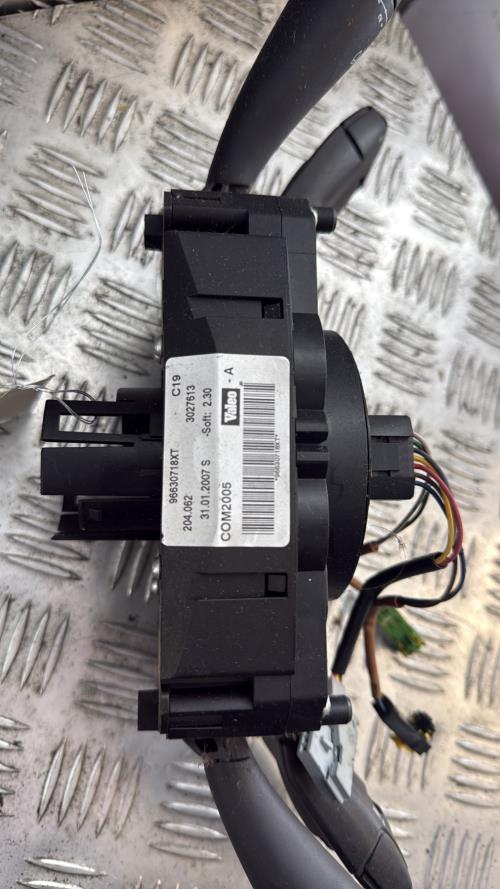 Com (Bloc Contacteur Tournant+Commodo Essuie Glace+Commodo Phare) PEUGEOT 207 PHASE 1 Diesel - Image 3