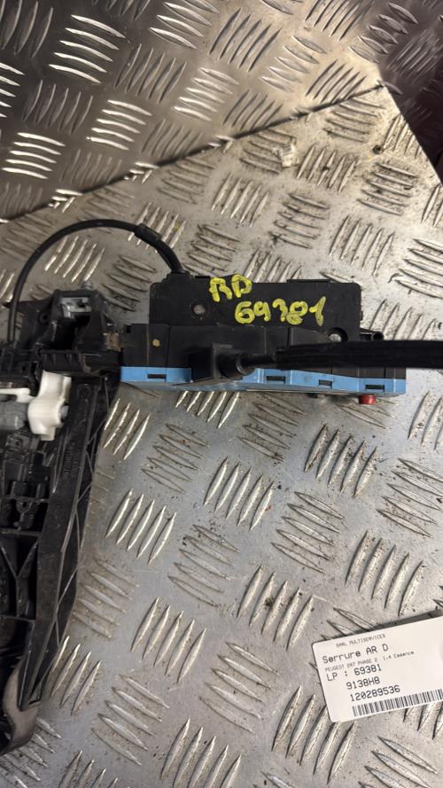 Serrure arriere droit PEUGEOT 207 PHASE 2 Essence - Image 2