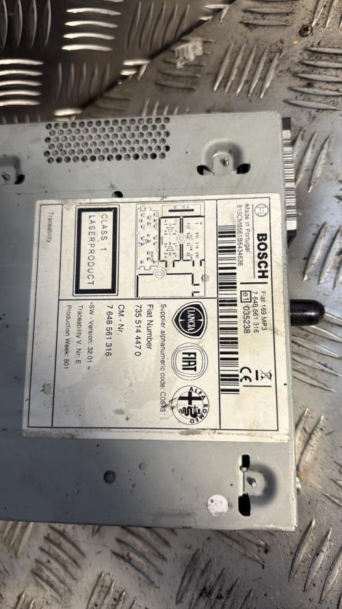 Autoradio d'origine FIAT PANDA 2 PHASE 2 Essence - Image 2