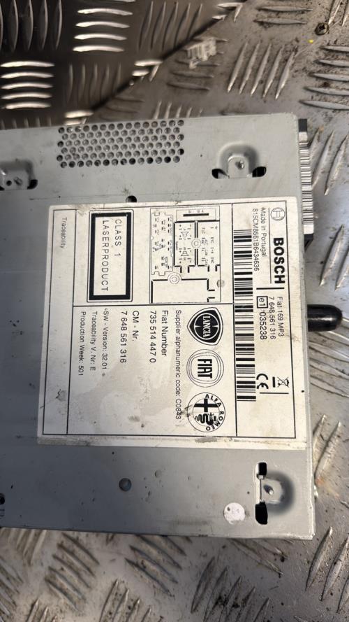 Autoradio d'origine FIAT PANDA 2 PHASE 2 Essence - Image 3