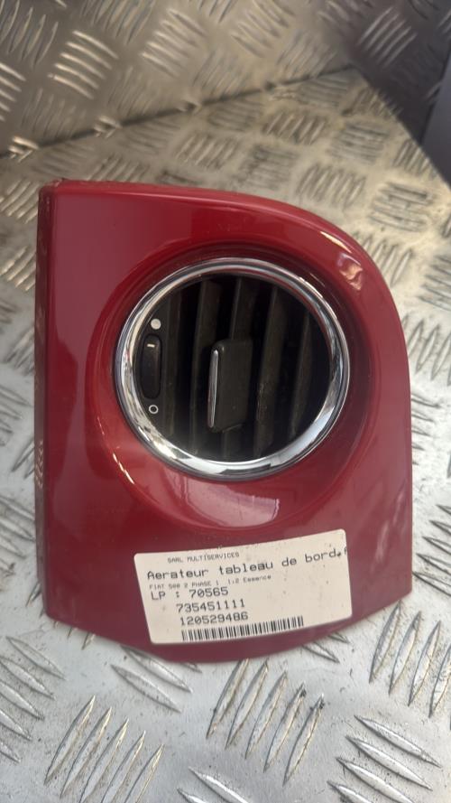 Aerateur tableau de bord avant gauche FIAT 500 2 PHASE 1 Essence - Image 2