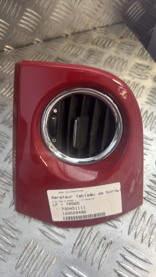 Aerateur tableau de bord avant gauche FIAT 500 2 PHASE 1 Essence - Image 3