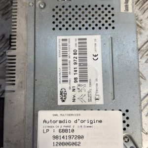 Autoradio d'origine CITROEN C4 2 PHASE 2 Diesel - Image 1
