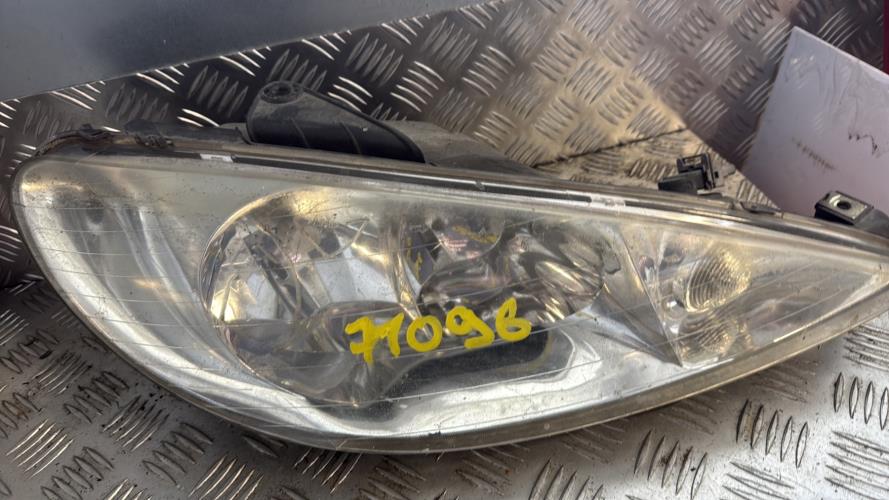 Optique avant principal droit (feux)(phare) PEUGEOT 206 PHASE 1 Diesel - Image 2