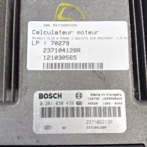 Calculateur moteur RENAULT CLIO 4 PHASE 1 Diesel - Image 1