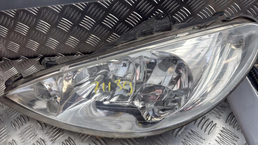 Optique avant principal gauche (feux)(phare) PEUGEOT 206 PHASE 2 Diesel - Image 4