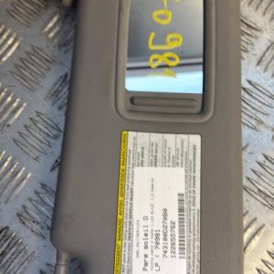 Pare soleil droit TOYOTA YARIS 2 PHASE 1 Essence - Image 1