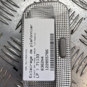 Eclairage de plafonnier PEUGEOT 307 PHASE 1 BREAK Essence - Image 1