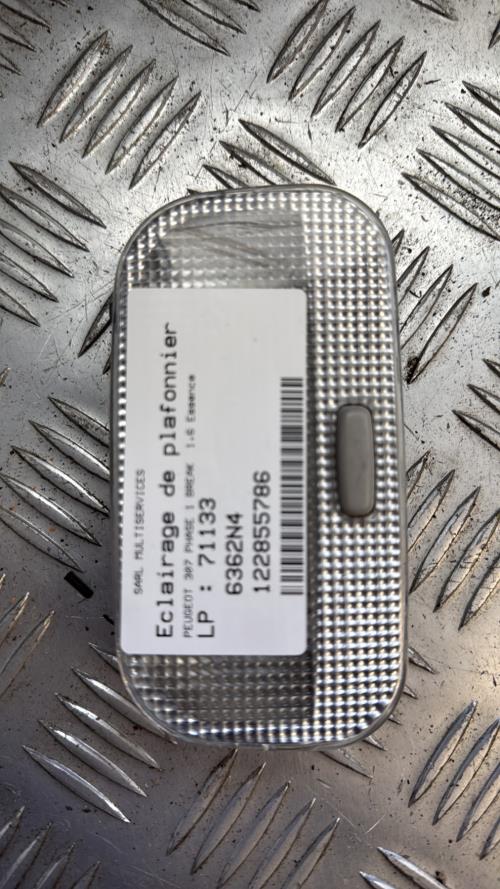 Eclairage de plafonnier PEUGEOT 307 PHASE 1 BREAK Essence - Image 2