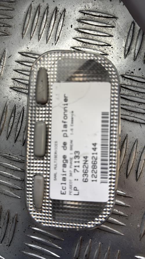 Eclairage de plafonnier PEUGEOT 307 PHASE 1 BREAK Essence - Image 1