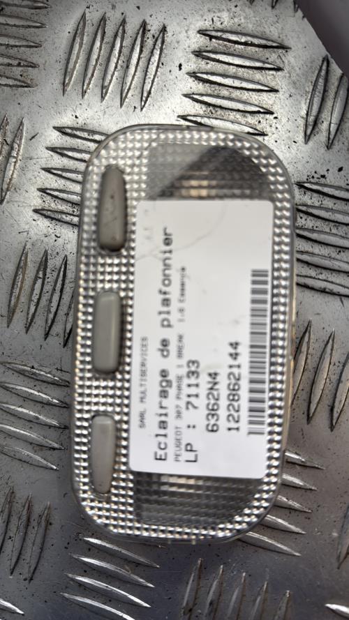 Eclairage de plafonnier PEUGEOT 307 PHASE 1 BREAK Essence - Image 2