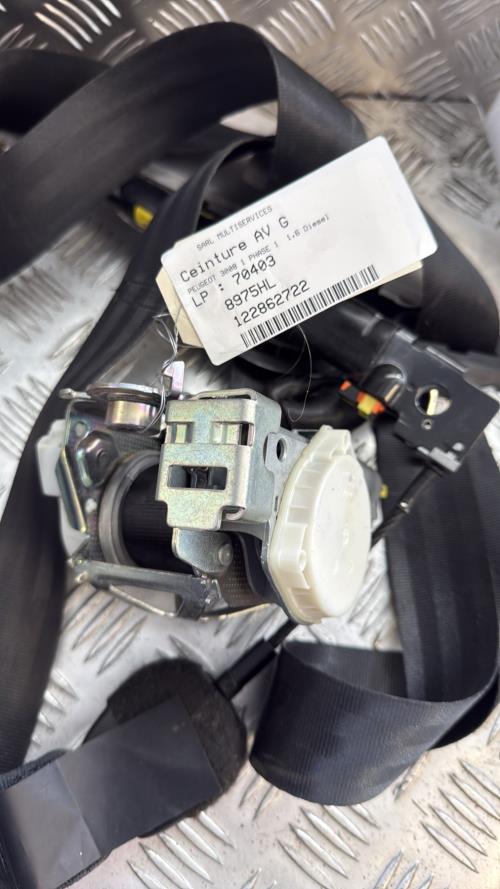 Ceinture avant gauche PEUGEOT 3008 1 PHASE 1 Diesel - Image 1