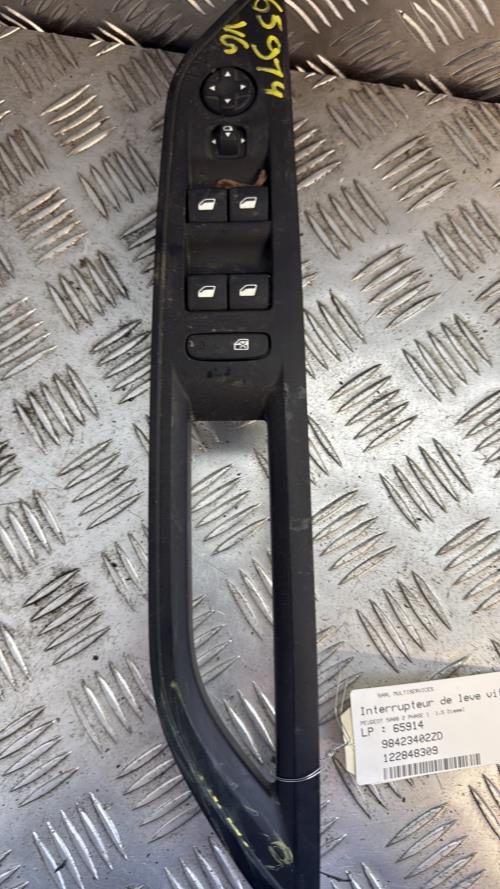 Interrupteur de leve vitre avant gauche PEUGEOT 5008 2 PHASE 1 Diesel - Image 1