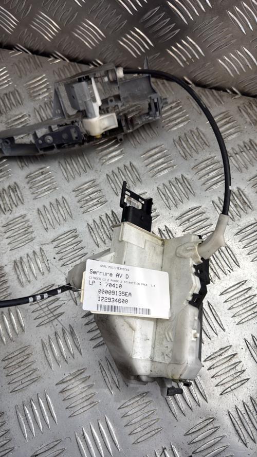 Serrure avant droit CITROEN C3 2 PHASE 2 - Image 1